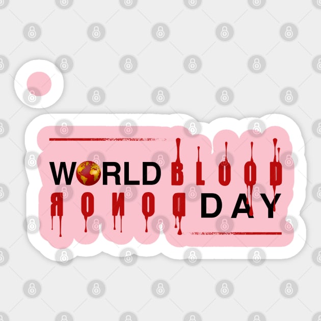 world blood donor day Sticker by nelateni